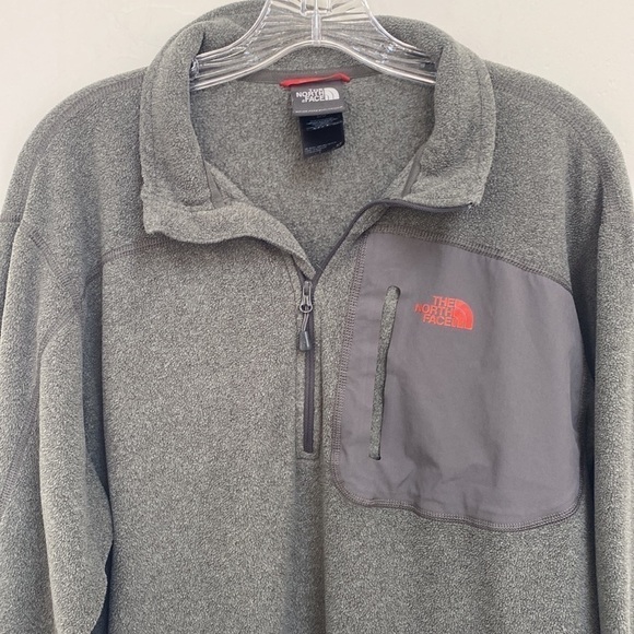 The North Face Quarter Zip-up Pullover Polartec Classic Sweater Men’s Size Large - Picture 4 of 16